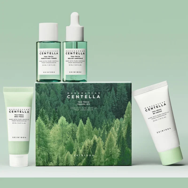 SKIN 1004 - Madagascar Centella Tea-Trica Travel Kit (4 produits)